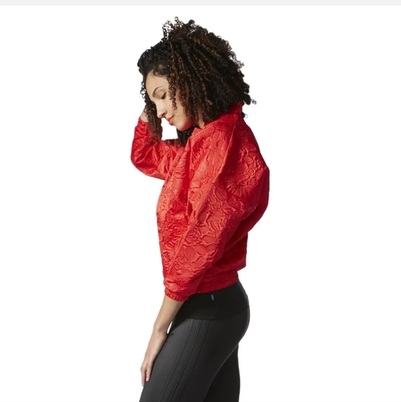 Adidas Originals Floral Embossed Jacket - Picture 3 of 7